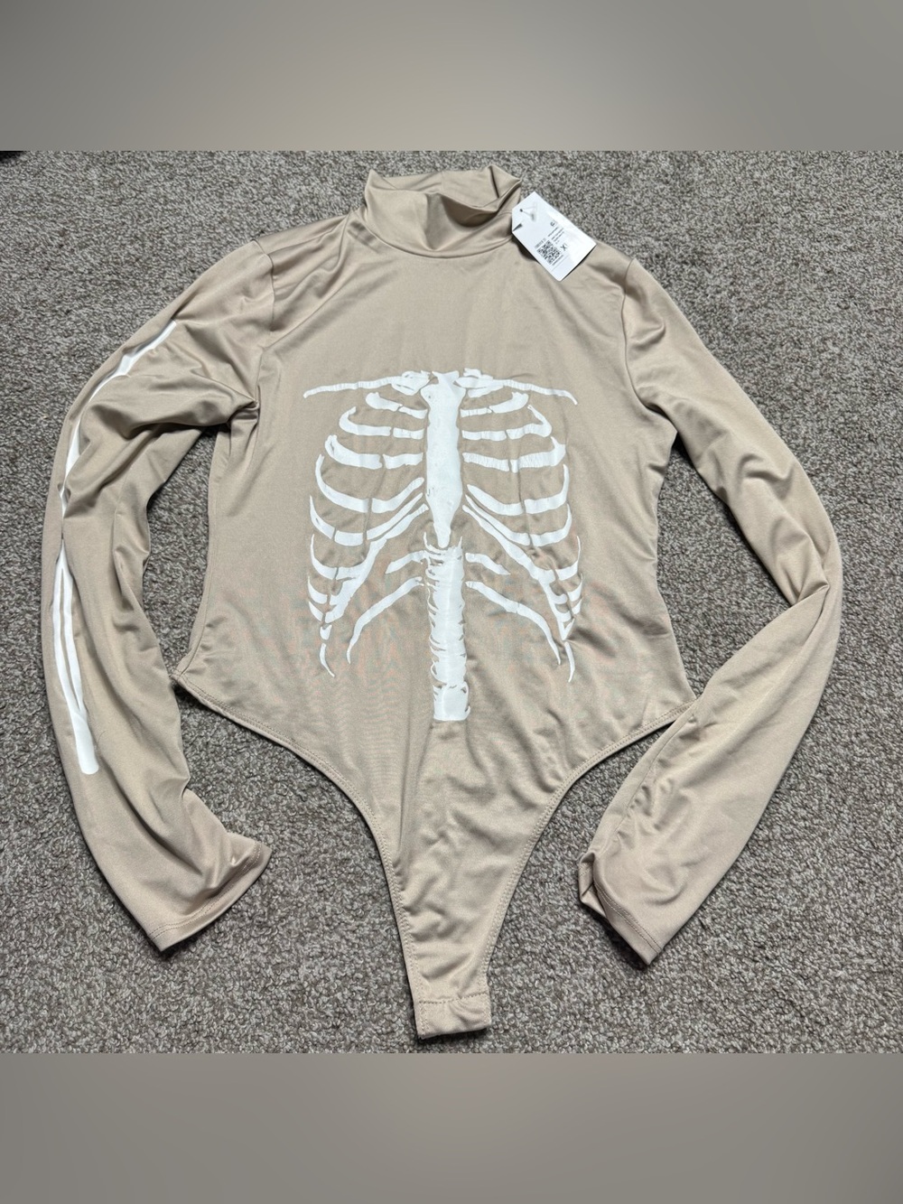 Skeleton bodysuit
